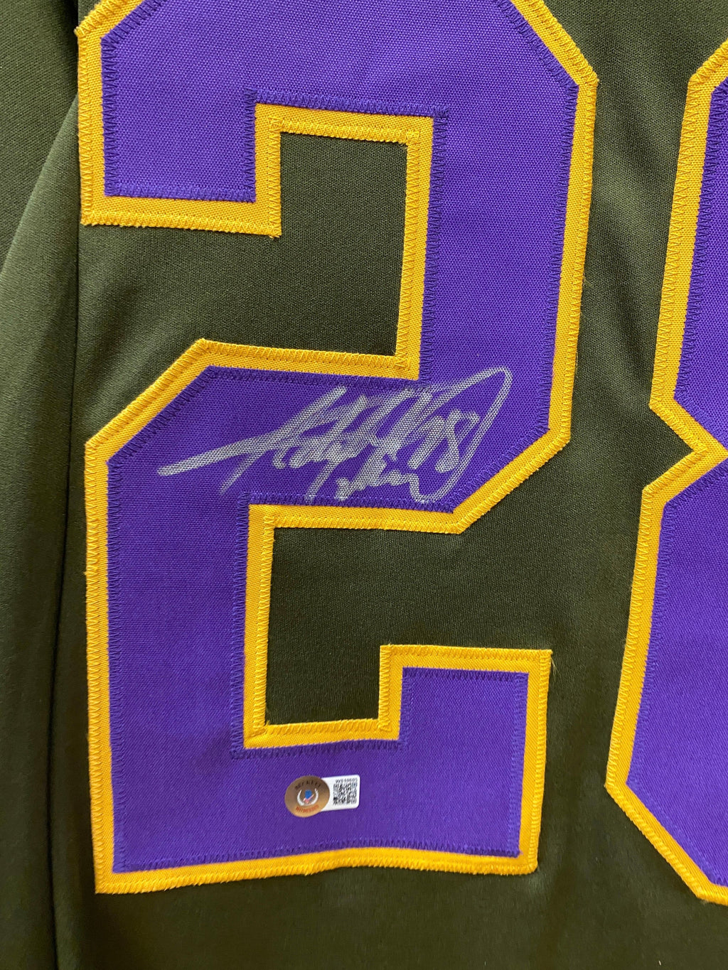 Adrian Peterson Minnesota Vikings autographed jersey product image 2