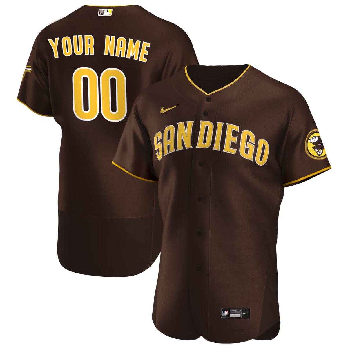 San Diego Padres Any Name and Number customized YOUTH KIDS product image 1