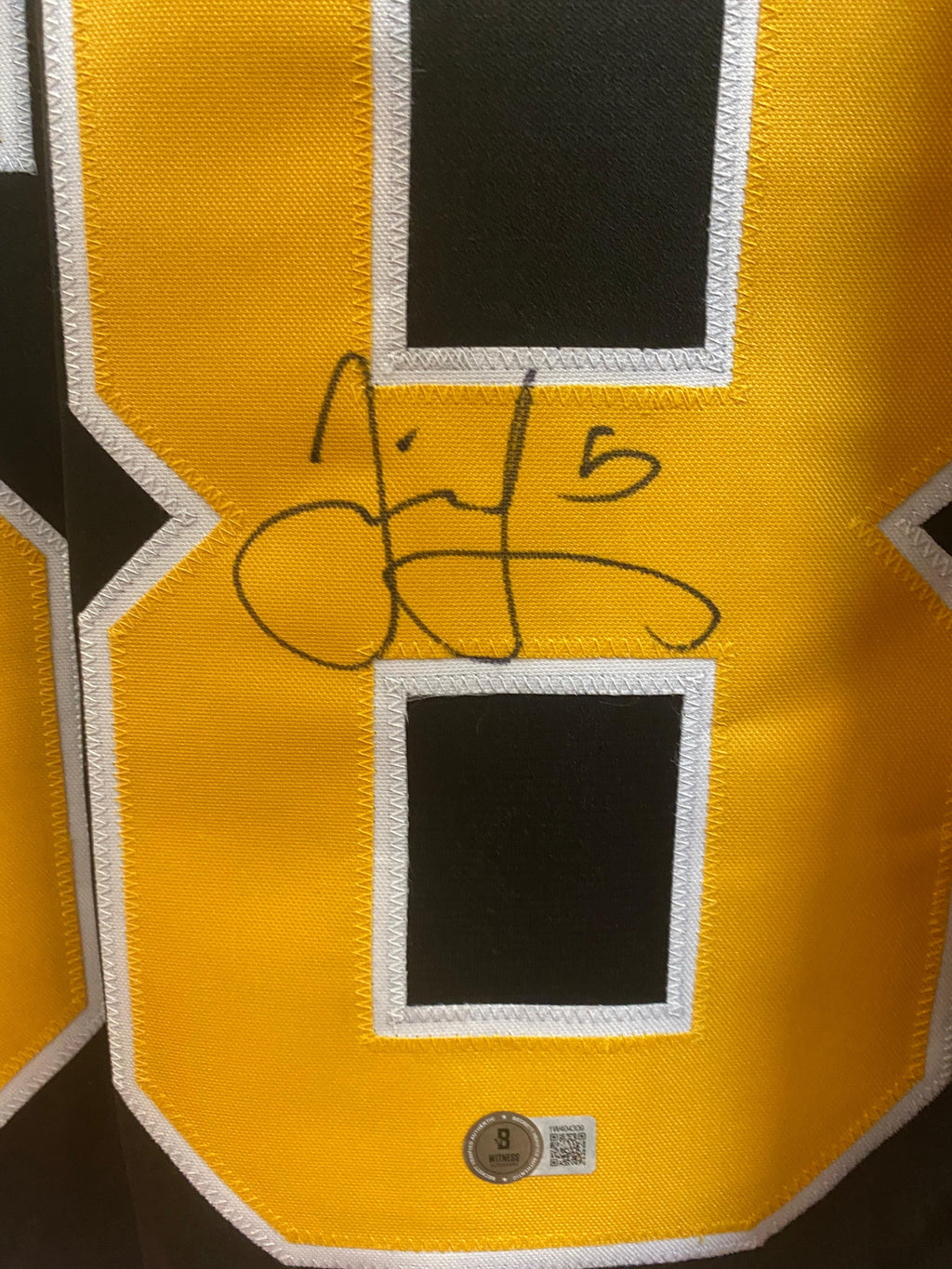 Jaromir Jagr autographed Pittsburgh Penguins custom jersey product image 3