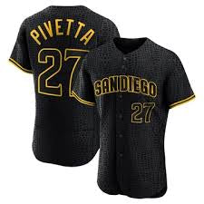 Nick Pivetta San Diego Padres Official MLB Nike Jersey black product image 1