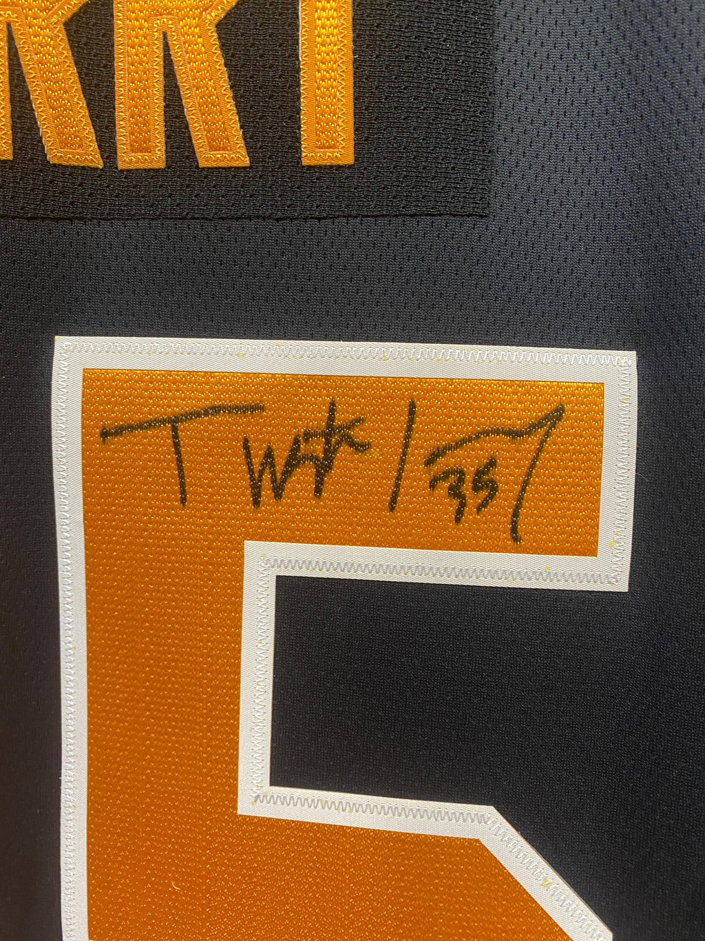 Tristan Jarry autographed Pittsburgh Penguins jersey COA product image 3
