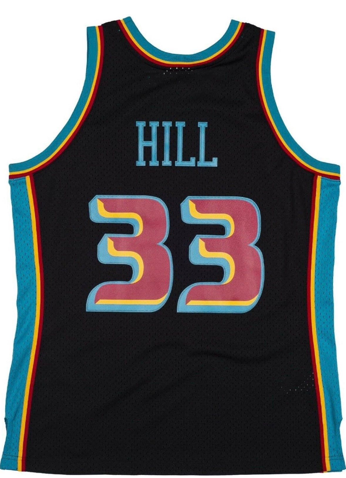 Grant Hill 1998-99 Detroit Pistons Official NBA Mitchell & product image 1