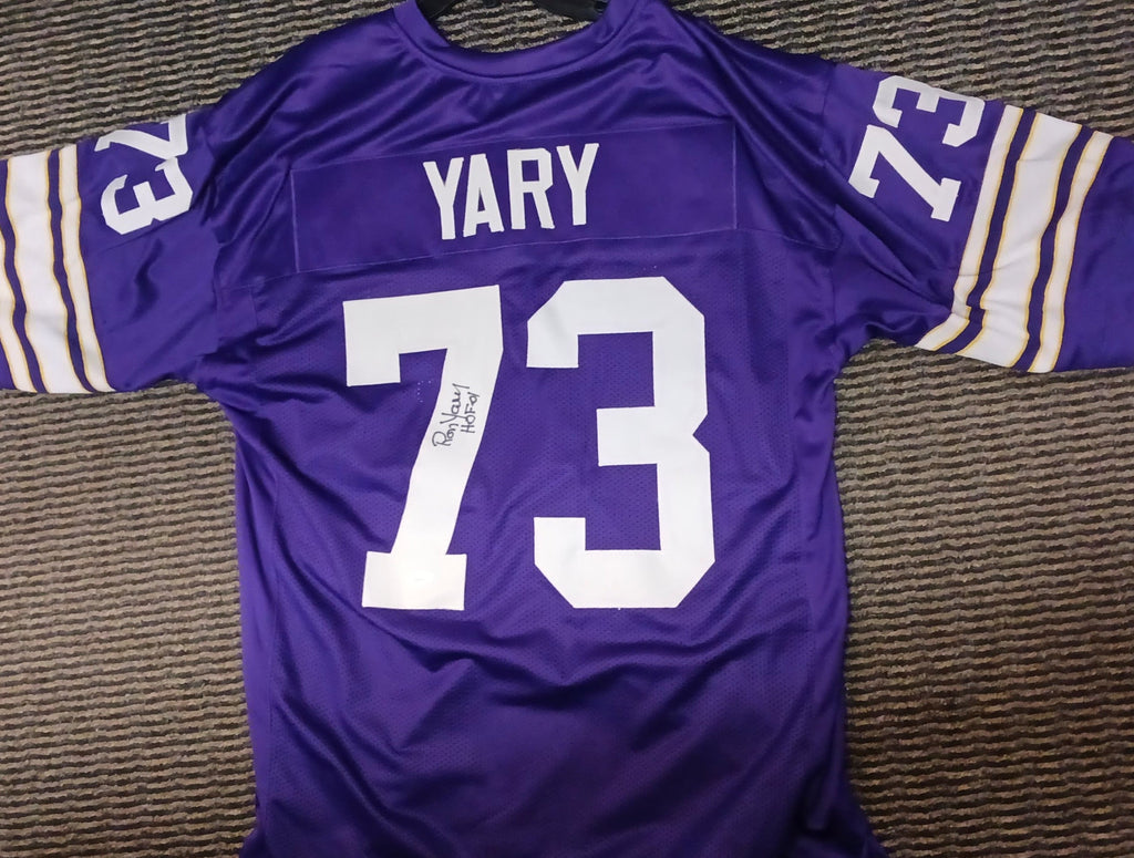 Ron Yary Minnesota Vikings autographed jersey JSA Witnessed product image 1