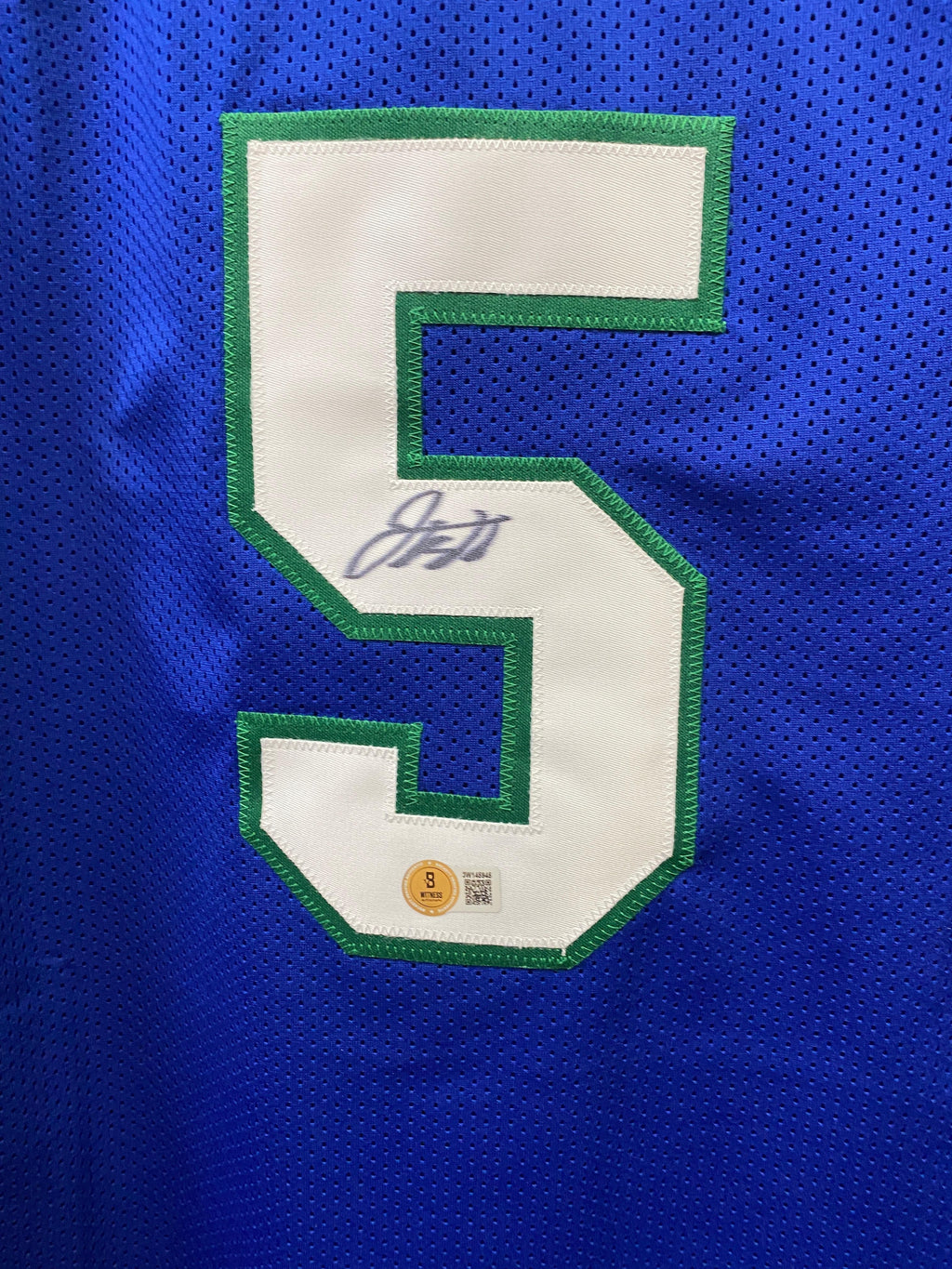 Jason Kidd autographed jersey Beckett Witnessed COA product image 3