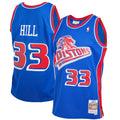 Grant Hill 1998-99 Detroit Pistons Official NBA Mitchell & product image 1