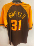 Dave Winfield autographed San Diego Padres #31 jersey JSA product image 1
