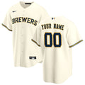 Any Name & Number Customized Milwaukee Brewers Official MLB product image 1