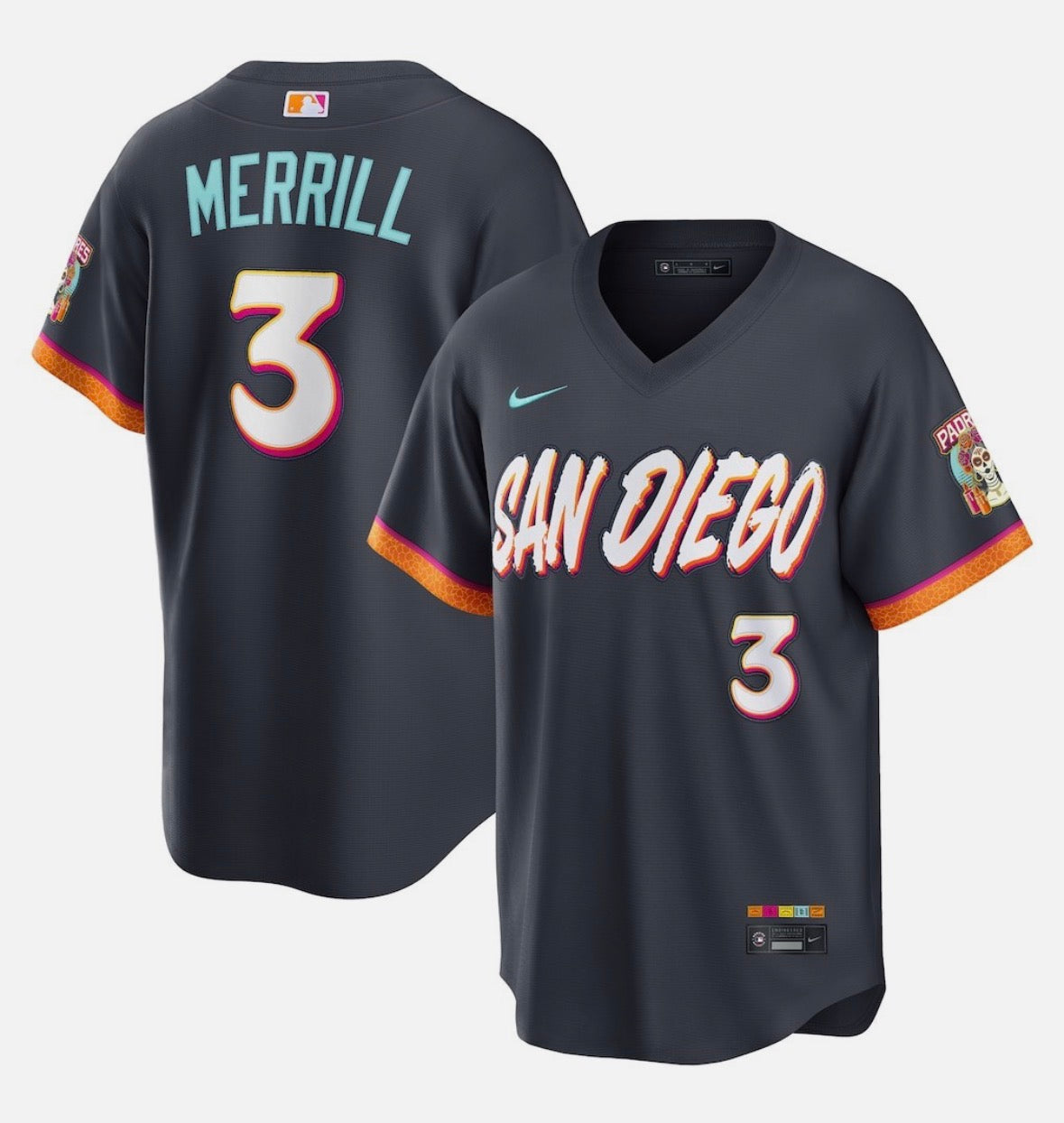 Jackson Merrill San Diego Padres Official MLB Nike City product image 1
