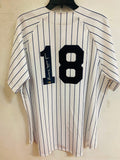 Johnny Damon autographed New York Yankees Official Majestic product image 1
