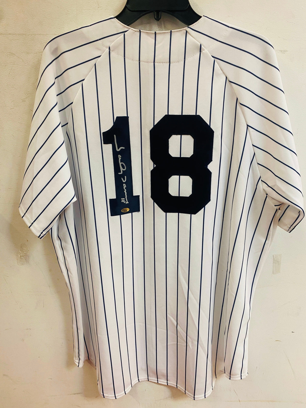 Johnny Damon autographed New York Yankees Official Majestic product image 1