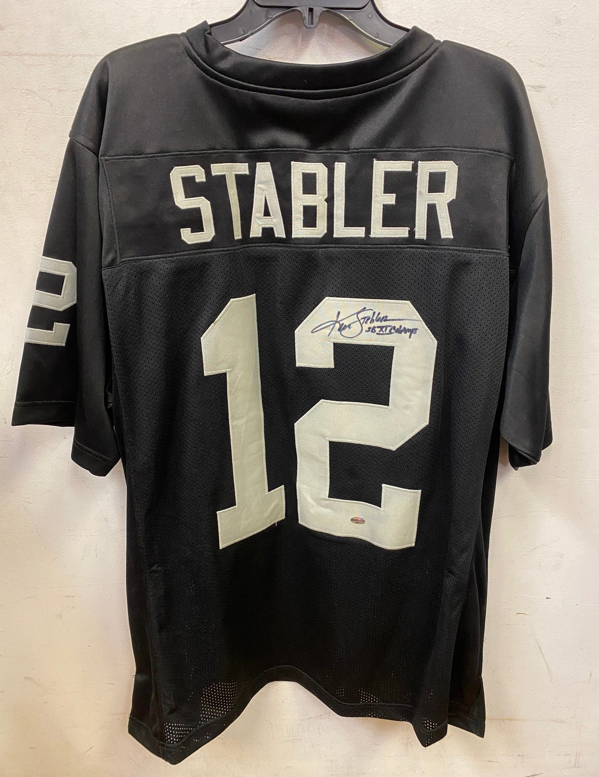 Ken Stabler Oakland Raiders autographed jersey With COA product image 1