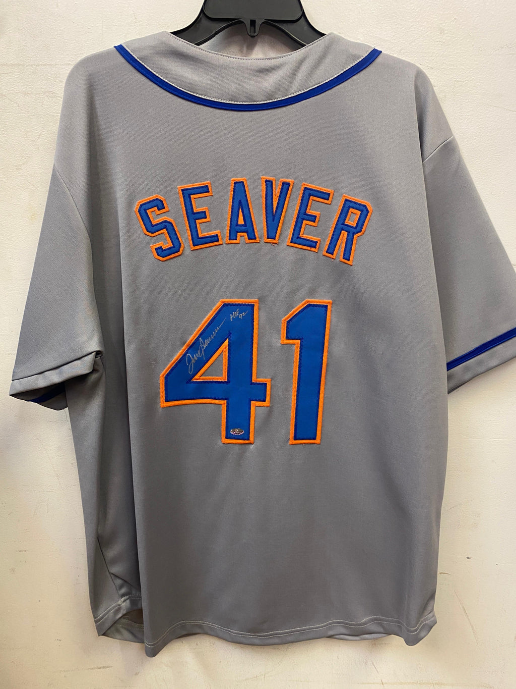Tom Seaver autographed New York Mets jersey COA product image 1