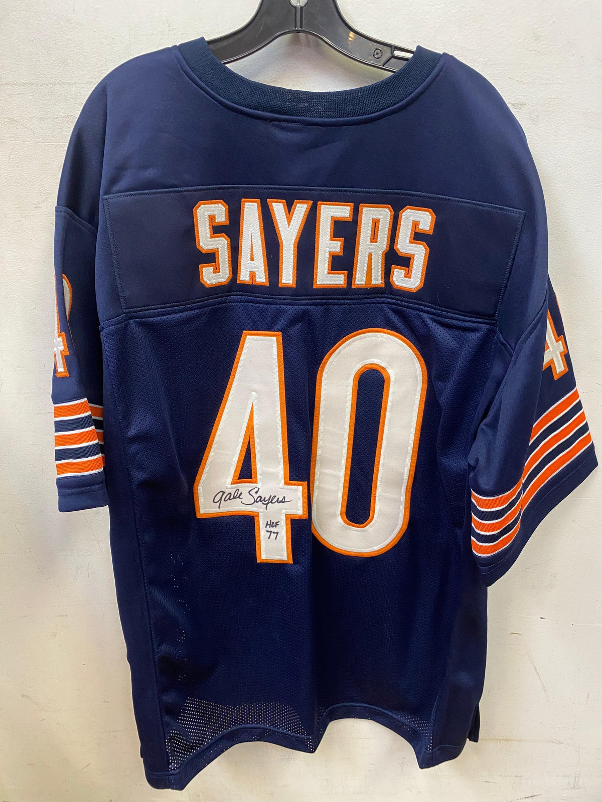 Gale Sayers autographed Chicago Bears jersey COA product image 1