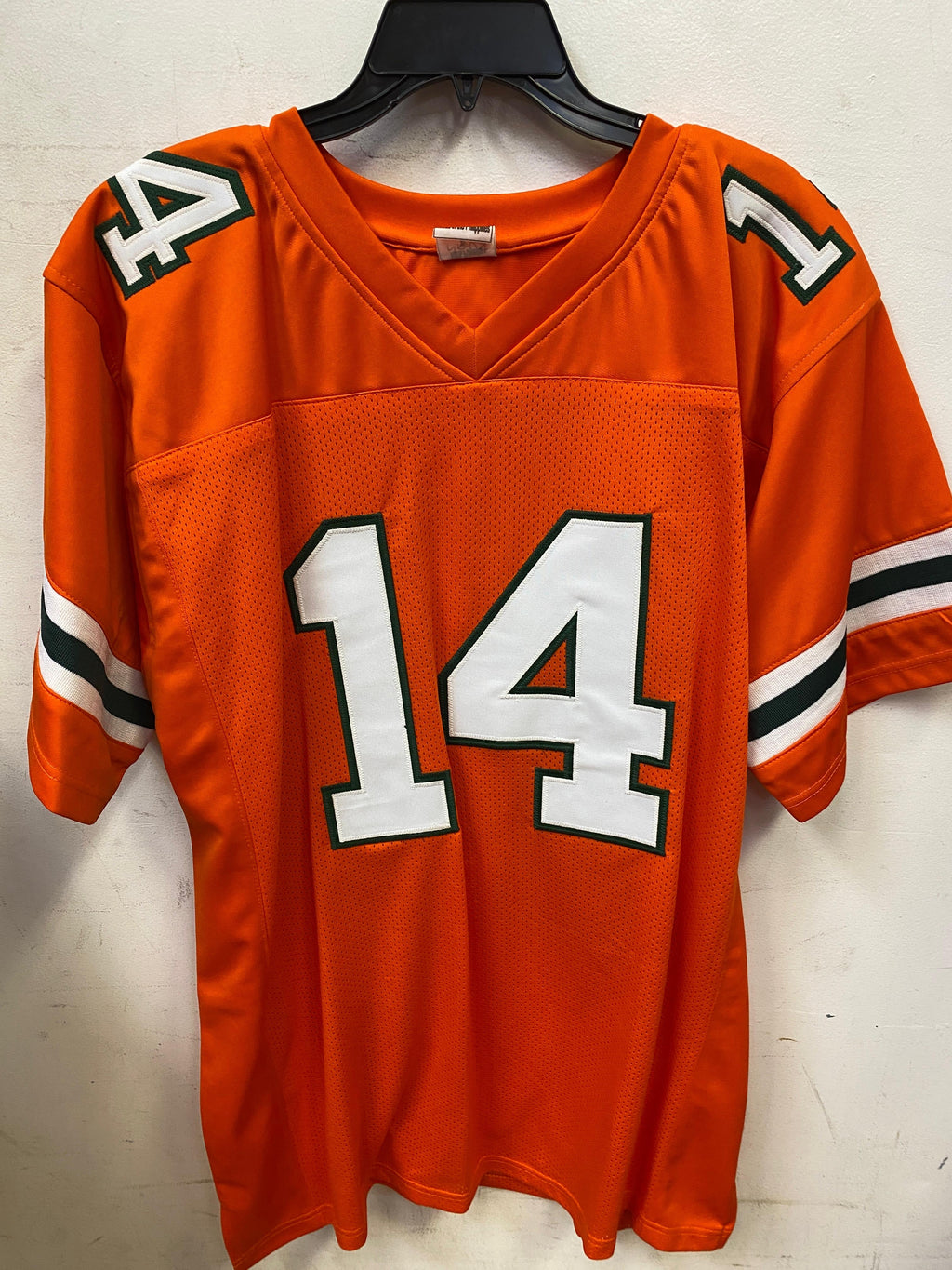 Vinny Testaverde Miami Hurricanes autographed stat jersey product image 3