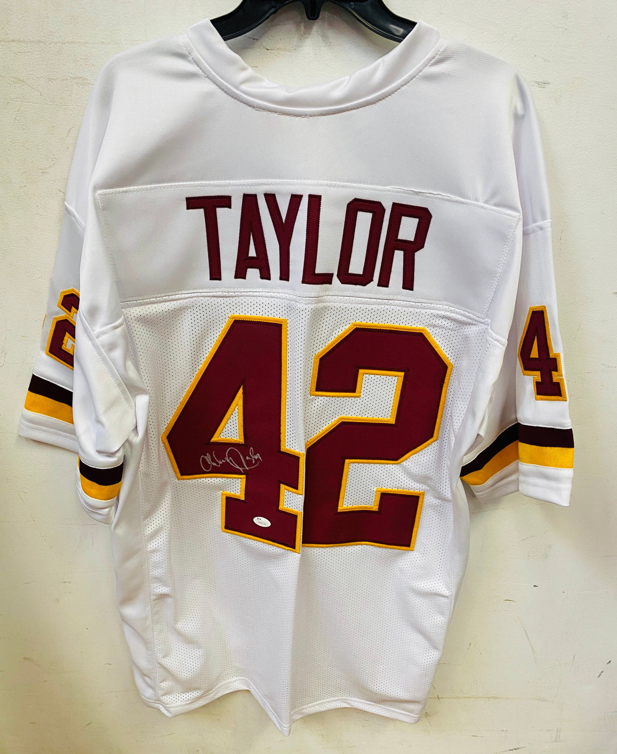 Charley Taylor Washington Redskins autographed jersey with product image 1