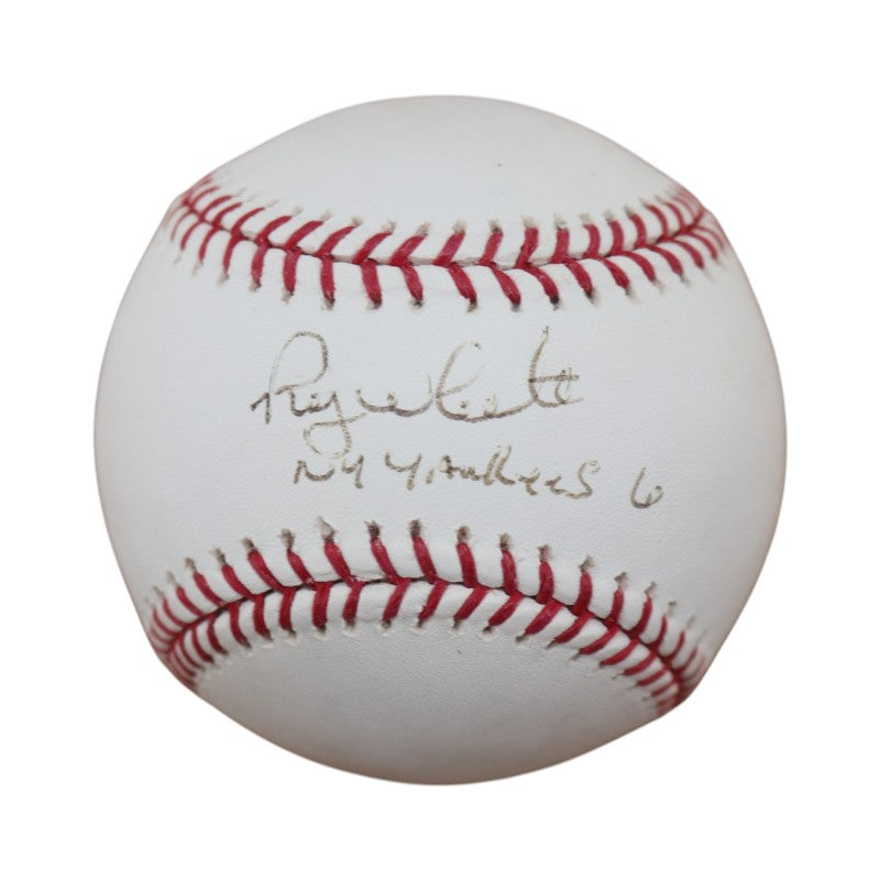 Roy White New York Yankees Inscribed OMLB Baseball JSA COA product image 1, provided for visual reference and product detail