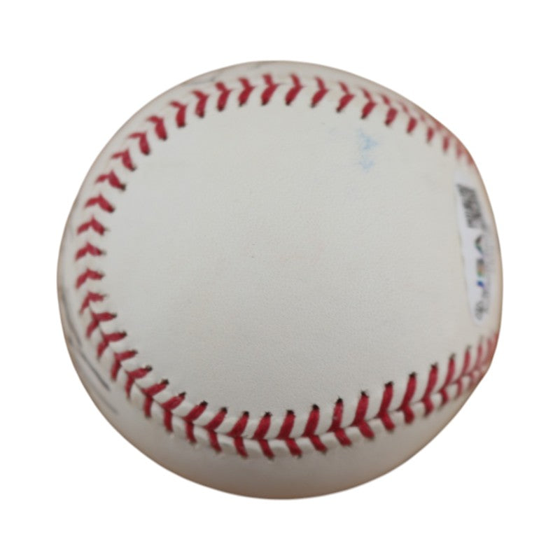 Homer Bush New York Yankees Autographed Inscribed OMLB Baseball JSA COA product image 5, provided for visual reference and