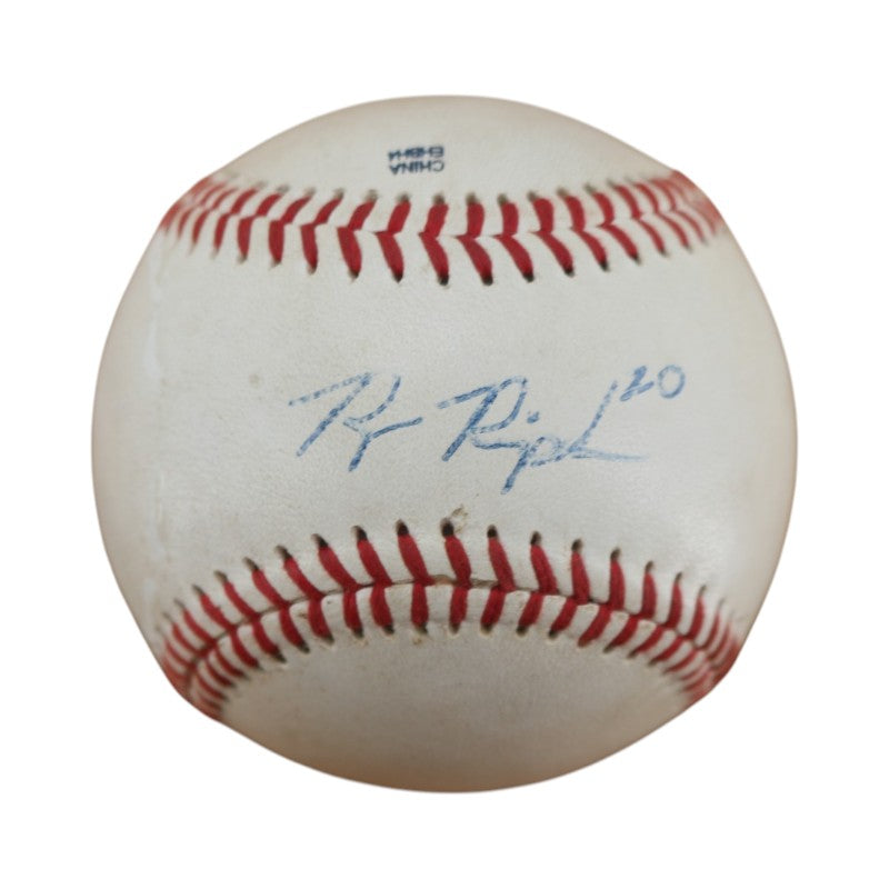 Ryan Ripken Baltimore Orioles Autographed NYPL Baseball JSA COA product image 1, provided for visual reference and product