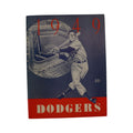 1949 Brooklyn Dodgers 9x11 Yearbook product image 1, provided for visual reference and product detail review