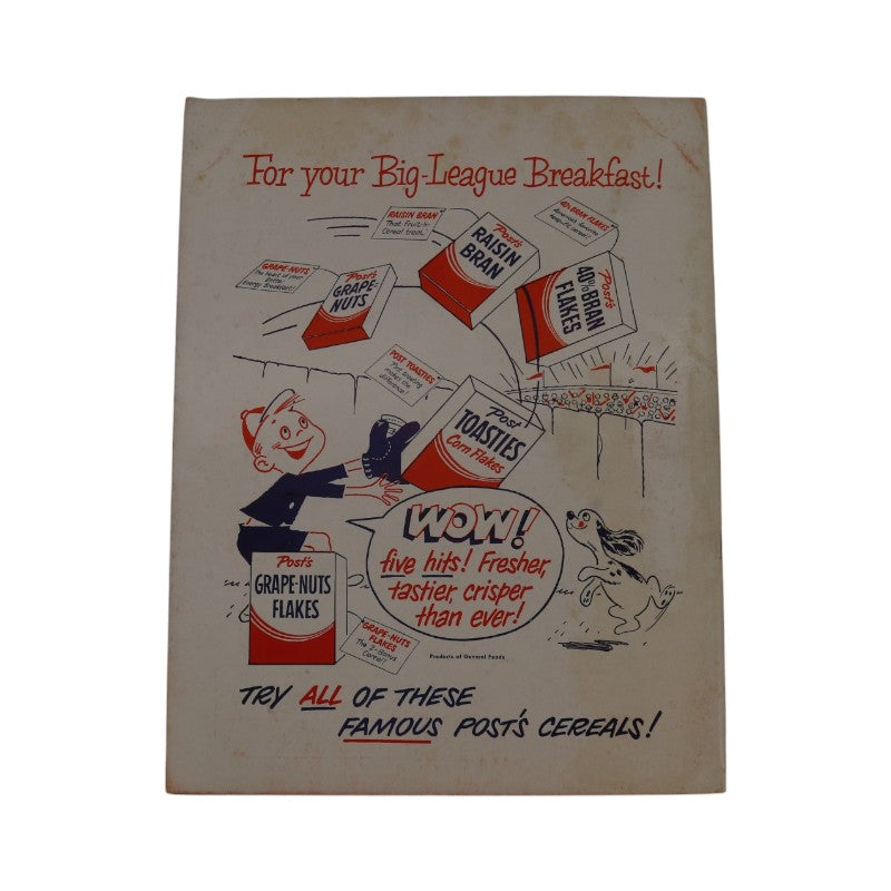 1949 Brooklyn Dodgers 9x11 Yearbook product image 8, provided for visual reference and product detail review