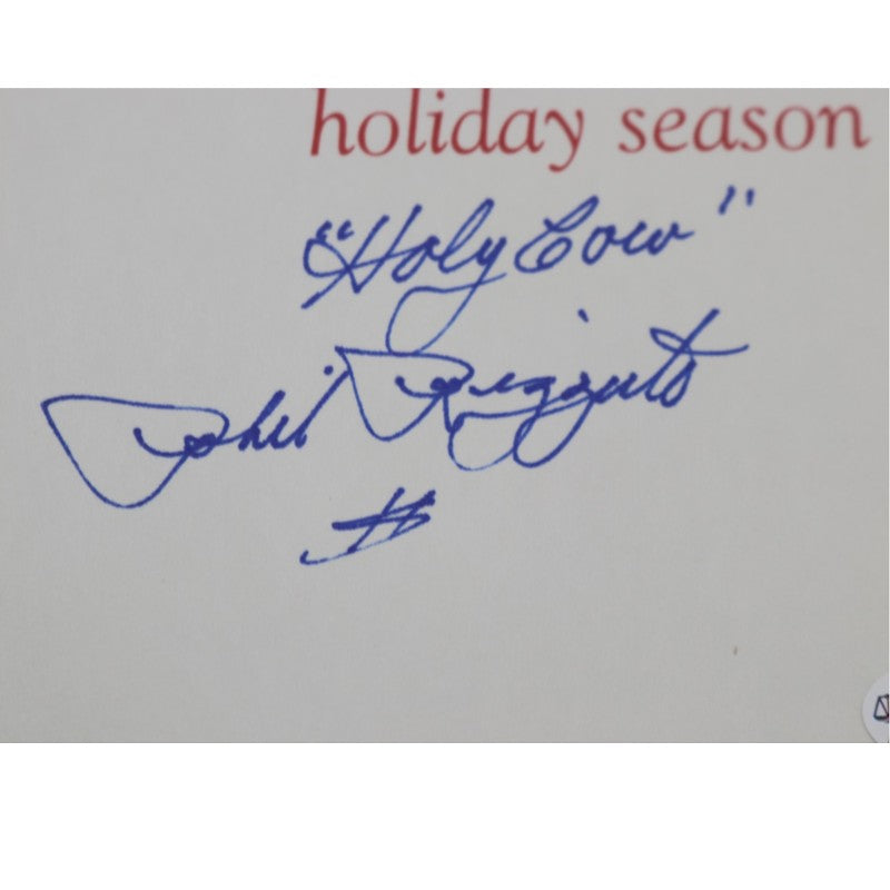 Phil Rizzuto New York Yankees Autographed Personalized Christmas Card JSA COA product image 4, provided for visual reference