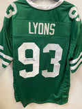 Marty Lyons New York Jets autographed jersey JSA Witnessed product image 1
