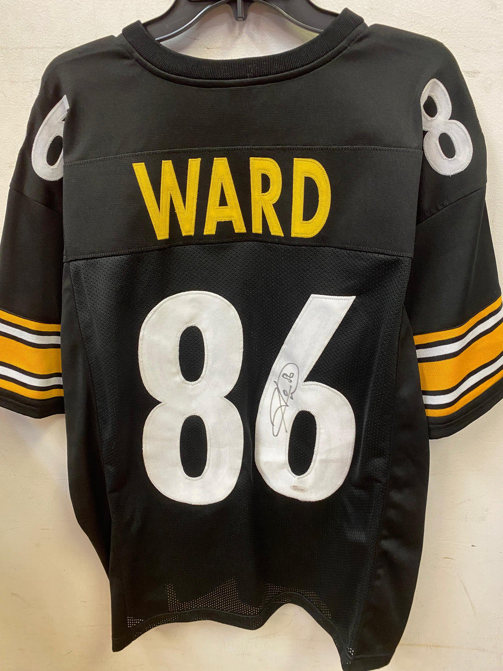 Hines Ward Pittsburgh Steelers autographed jersey JSA product image 1