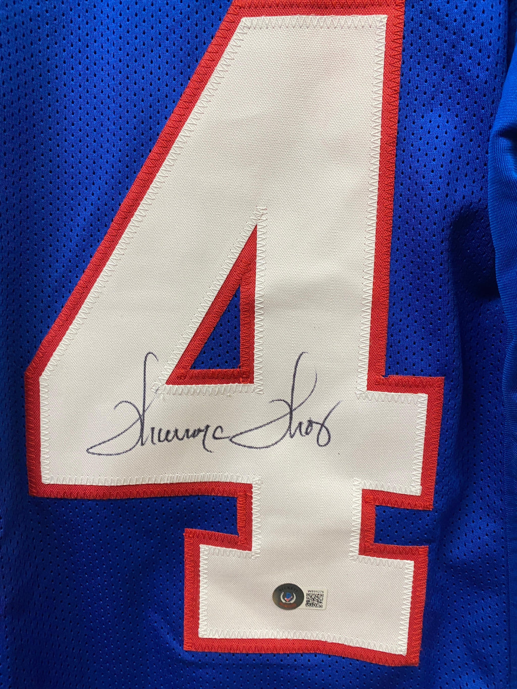 Thurman Thomas autographed Buffalo Bills Custom jersey product image 3