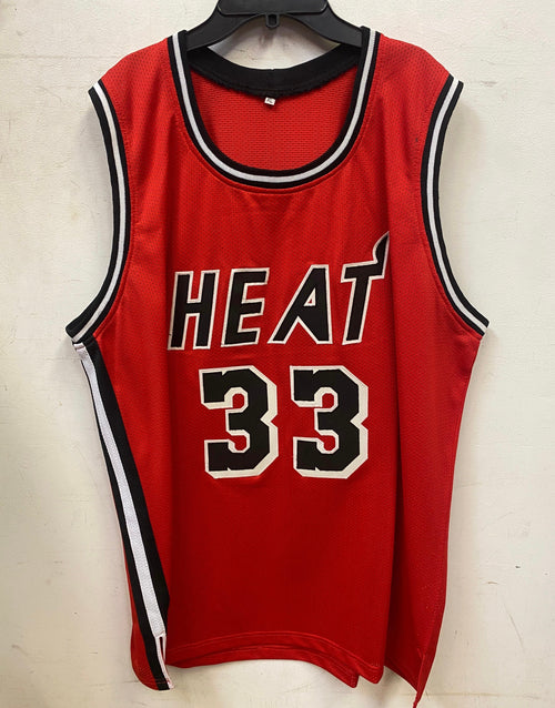 Alonzo Mourning Miami Heat autographed jersey JSA Witnessed product image 2
