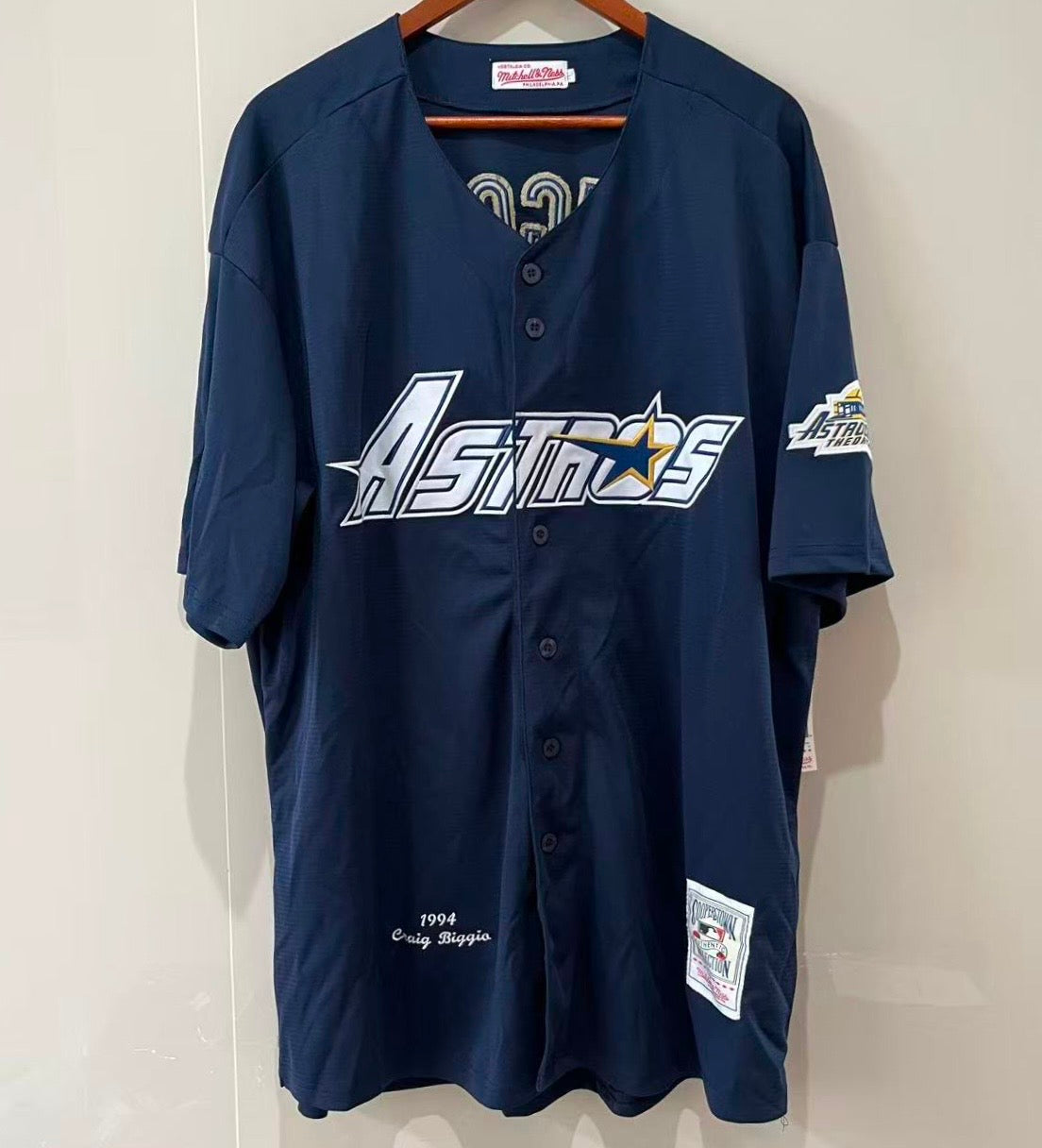 Craig Biggio Houston Astros Official MLB Mitchell & Ness product image 3