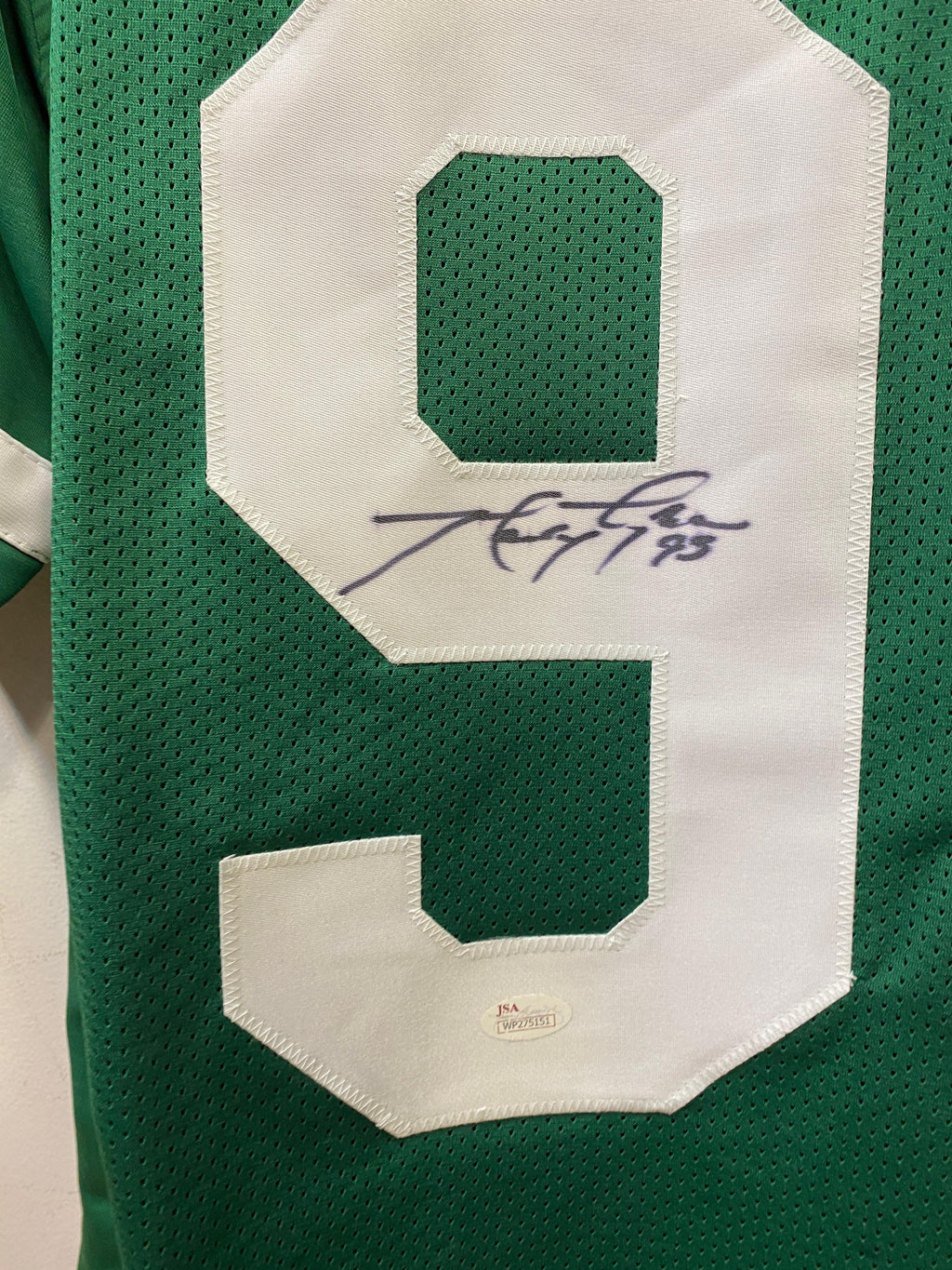 Marty Lyons New York Jets autographed jersey JSA Witnessed product image 2