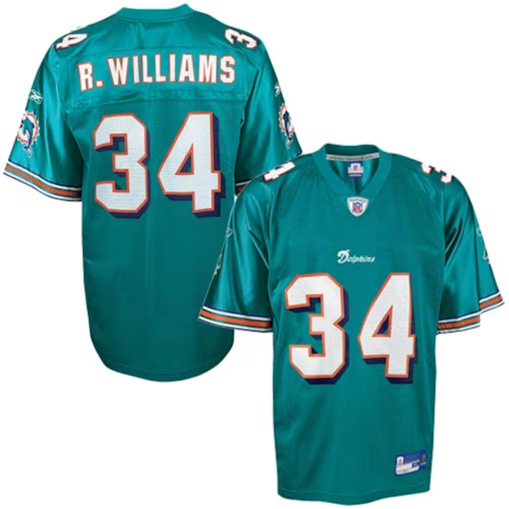Ricky Williams Miami Dolphins Official NFL Reebok Jersey product image 1