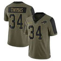 Thurman Thomas Buffalo Bills Official NFL Nike Salute to product image 1