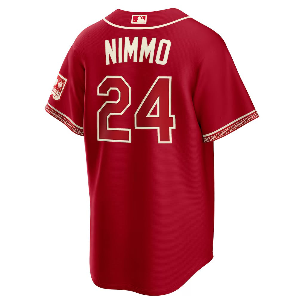 Brandon Nimmo Texas Rangers official MLB Nike City Connect product image 2