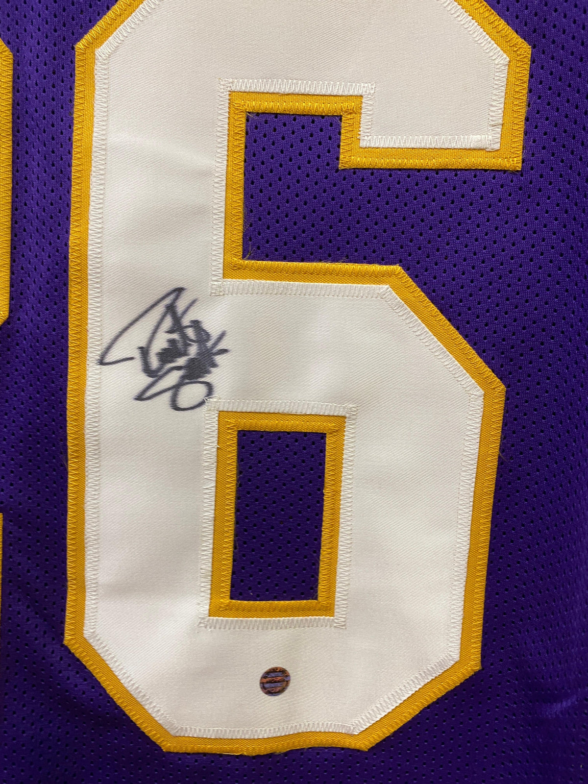 Robert Smith Minnesota Vikings autographed jersey with COA product image 2
