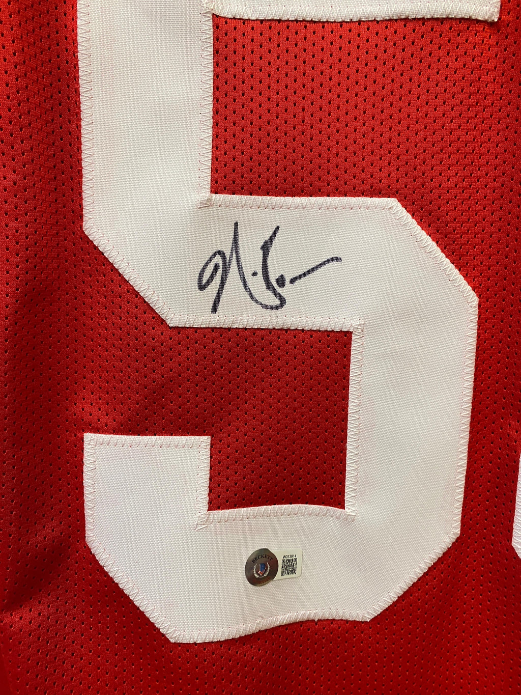 NaVorro Bowman San Francisco 49ers autographed jersey product image 2