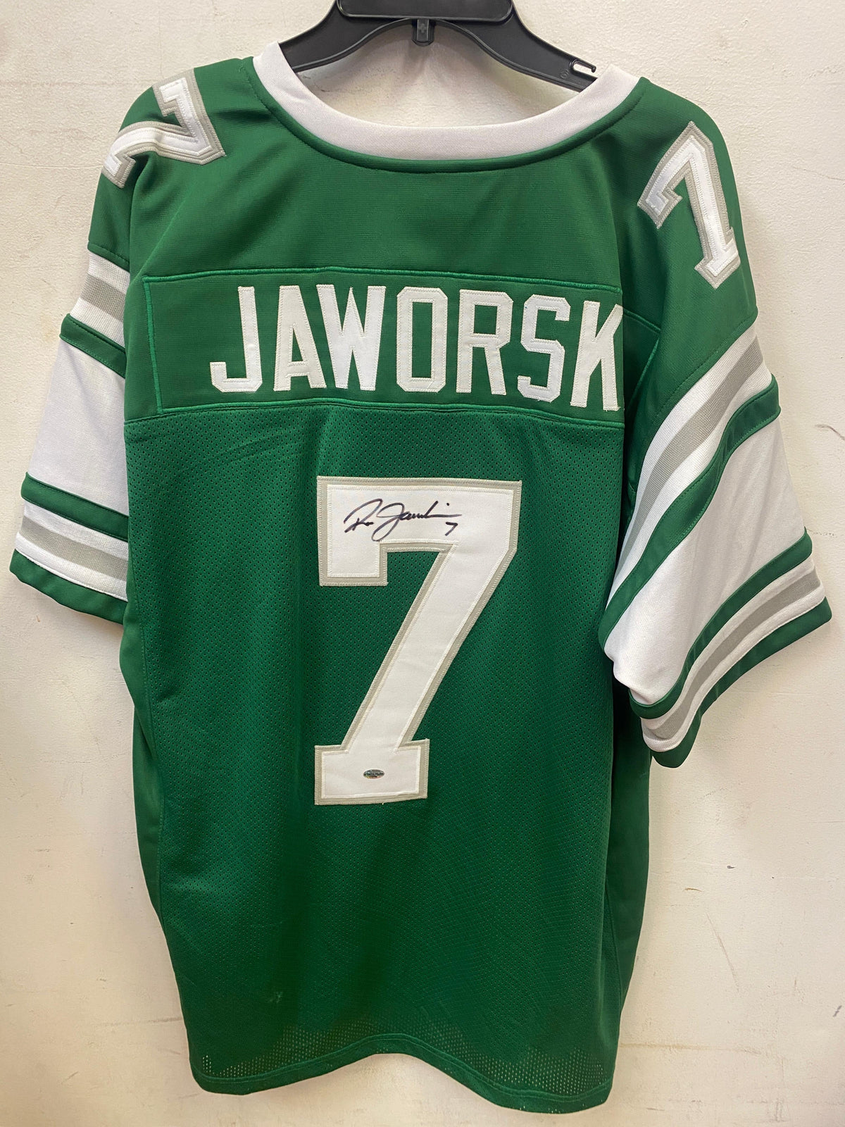 Ron Jaworski Philadelphia Eagles autographed jersey with COA product image 1