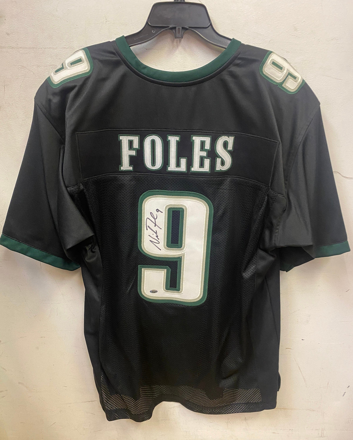 Nick Foles autographed Philadelphia Eagles custom jersey COA product image 1