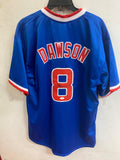 Andre Dawson autographed Chicago Cubs custom jersey JSA product image 1