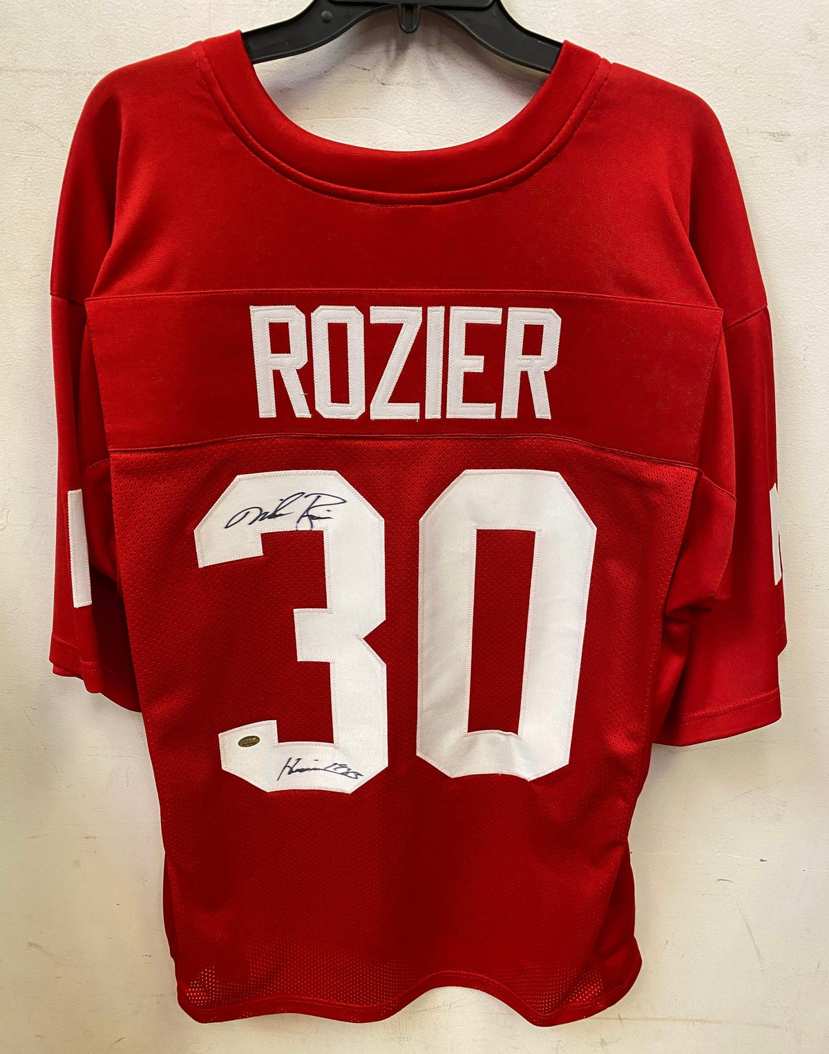 Mike Rozier Nebraska Cornhuskers autographed jersey GTSM product image 1