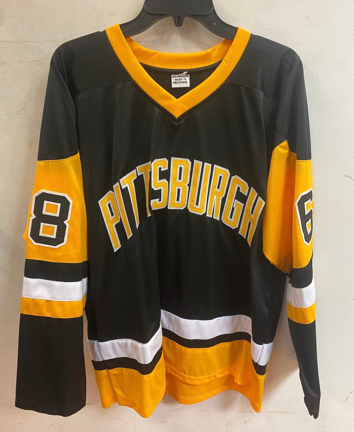 Jaromir Jagr autographed Pittsburgh Penguins custom jersey product image 2