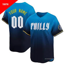 Any Name and Number customized YOUTH KIDS Philadelphia product image 1
