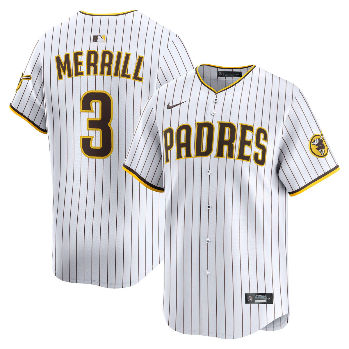 Jackson Merrill San Diego Padres Official MLB Nike product image 1