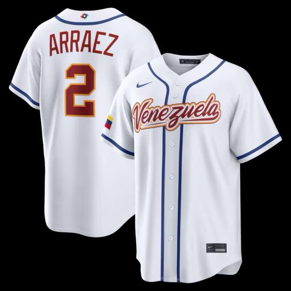 Luis Arraez Venezuela YOUTH KIDS Official Nike jersey product image 1