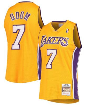 Lamar Odom Los Angeles Lakers Official NBA Mitchell & Ness product image 1