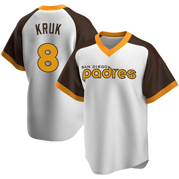 John Kruk San Diego Padres Official MLB Majestic Retro product image 1