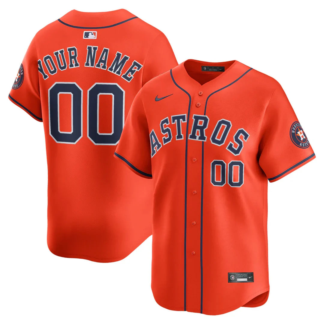 Houston Astros Any Name and Number customized YOUTH KIDS product image 1
