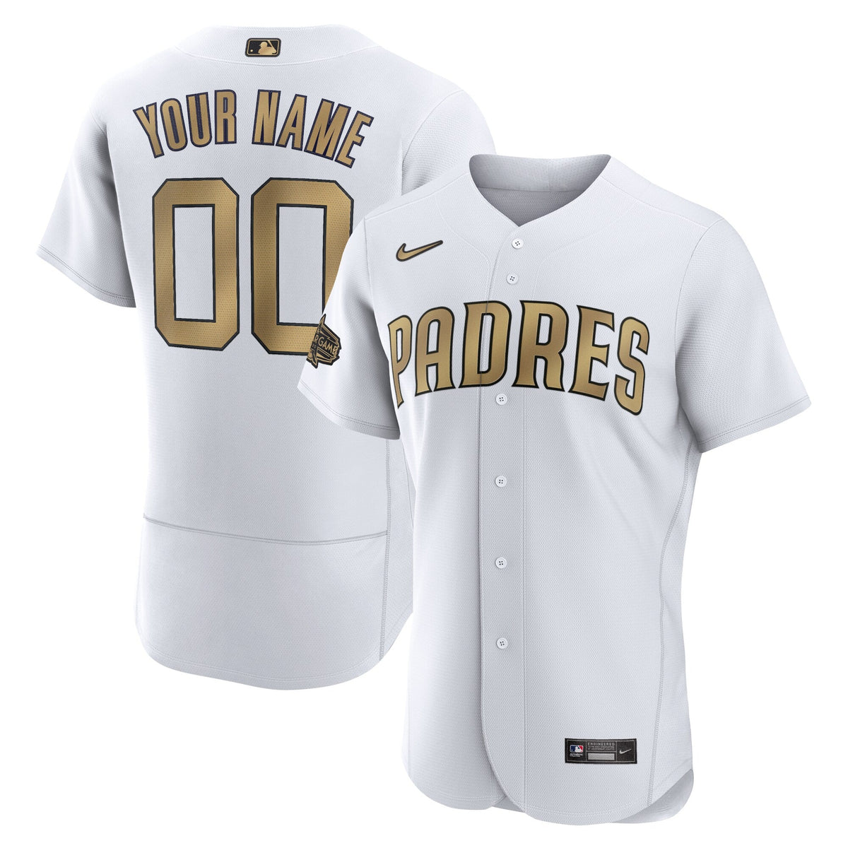 Any Name & Number San Diego Padres Official MLB Nike product image 1
