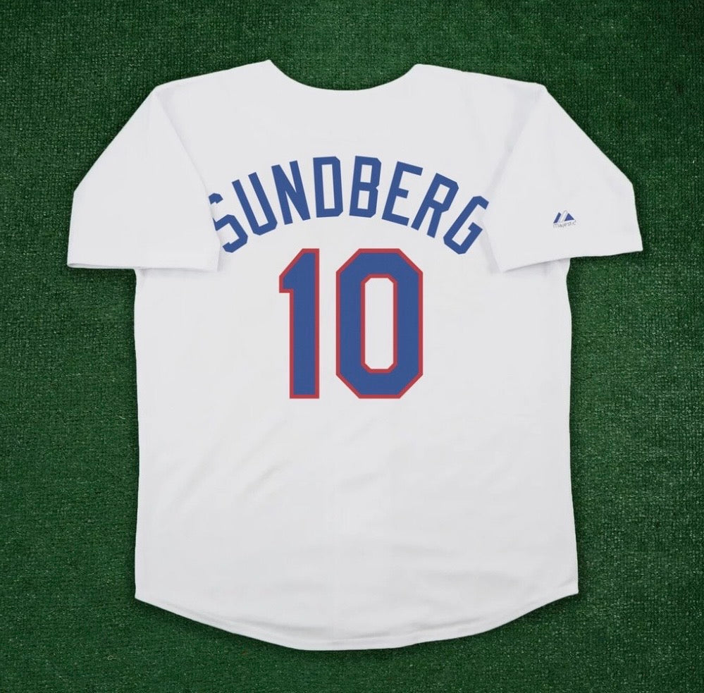 Jim Sundberg Texas Rangers official MLB Majestic Jersey product image 1