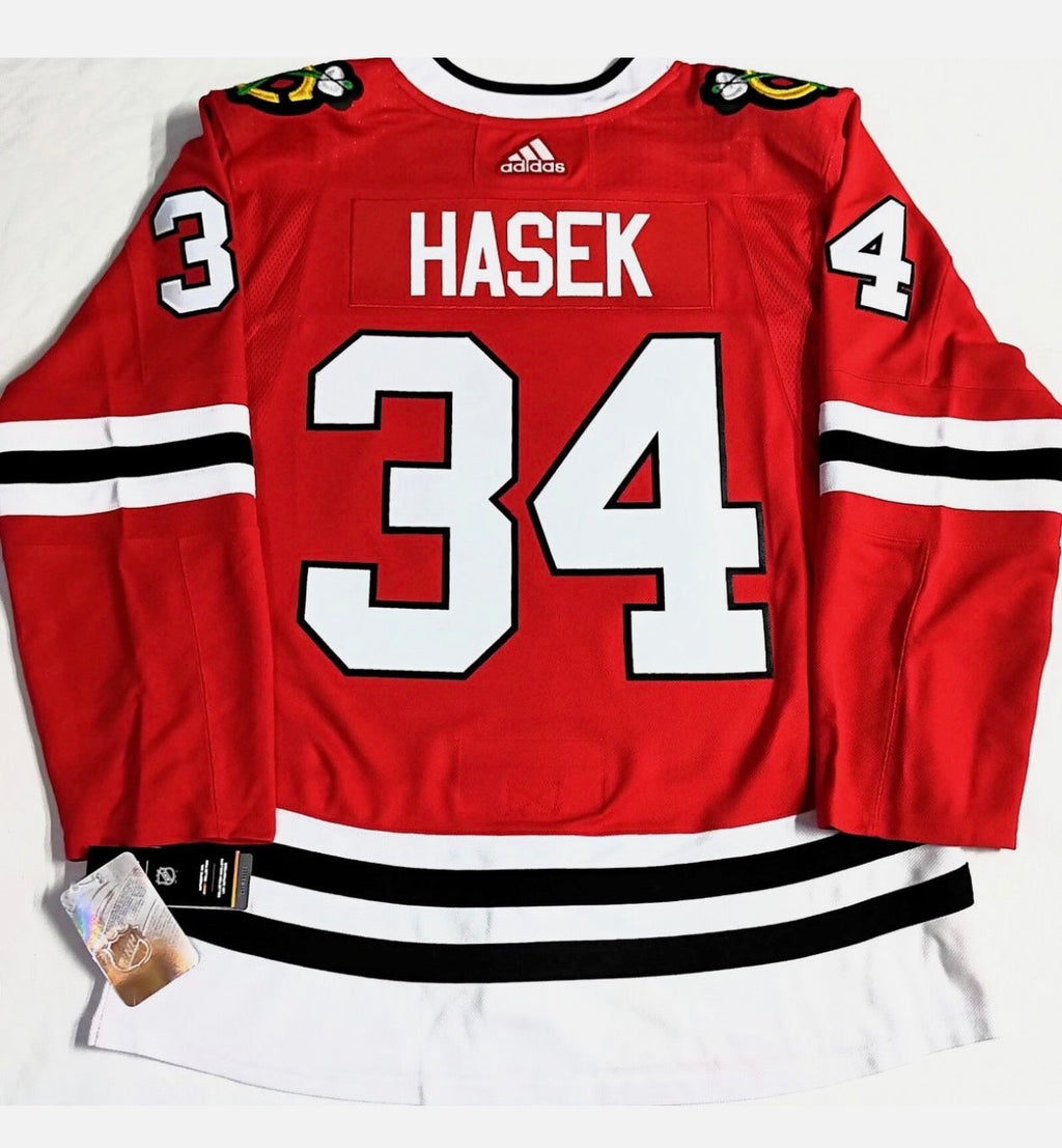 Dominik Hasek Chicago Blackhawks Official NHL Adidas Jersey product image 1